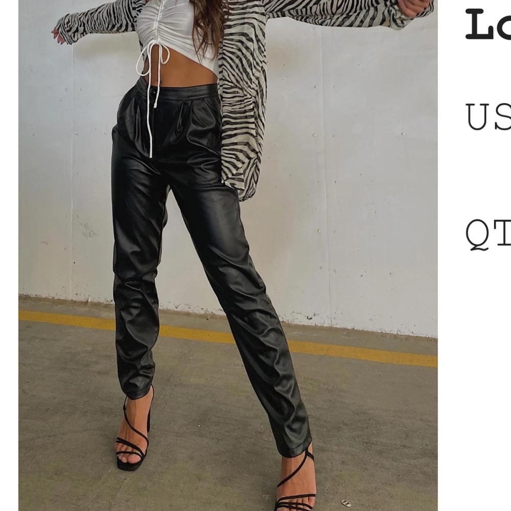 Princess Polly - Love Club Pants Black